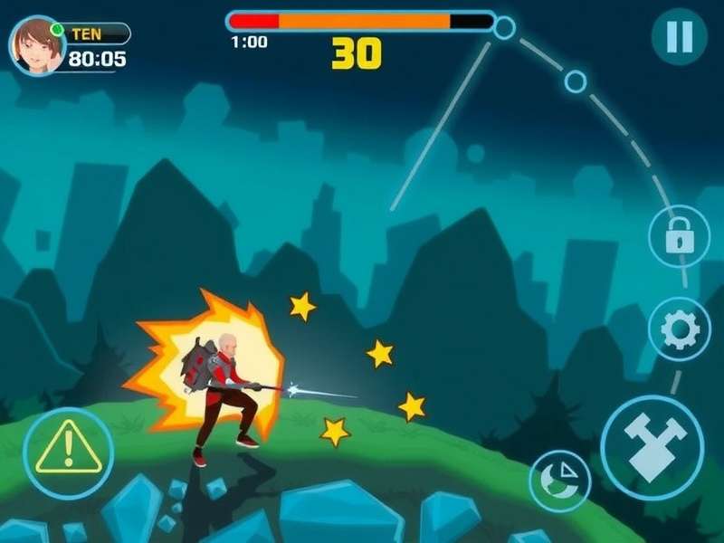 Agile Kick Guardian Gameplay Screenshot